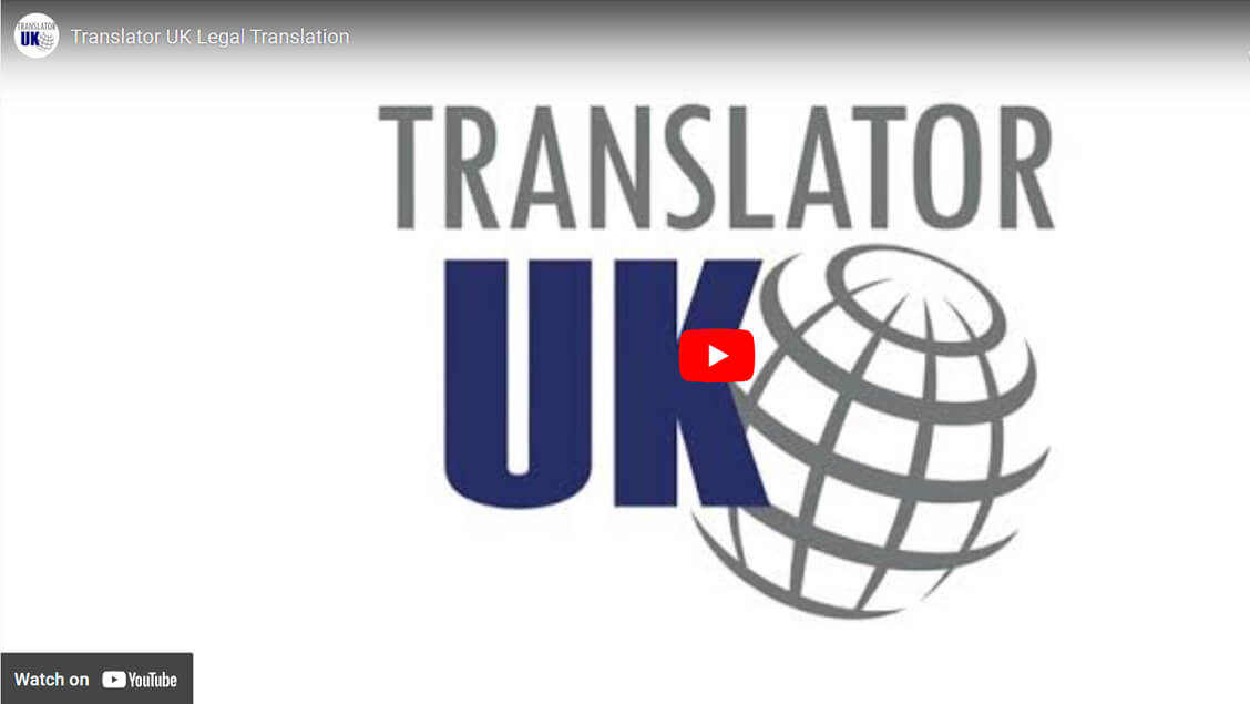 Legal Translation Services